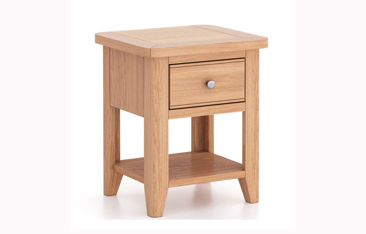 Newbury Oak Collection - Newbury Oak Lamp Table