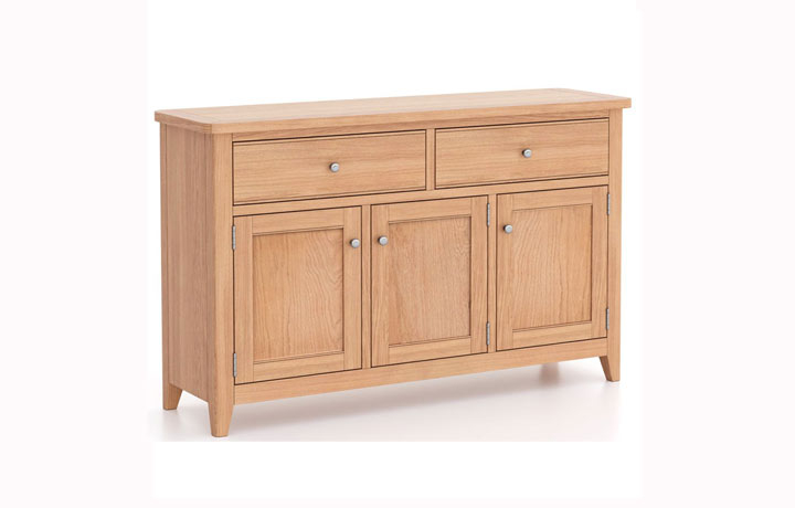 Newbury Oak Collection - Newbury Oak Large Sideboard