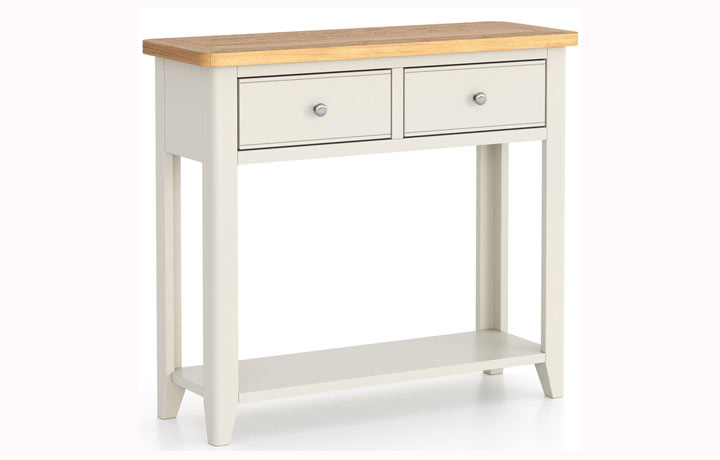 Consoles - Newbury Painted 2 Drawer Console Table