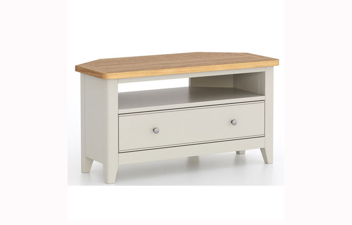 Newbury Painted Collection - Newbury Painted Corner TV Cabinet