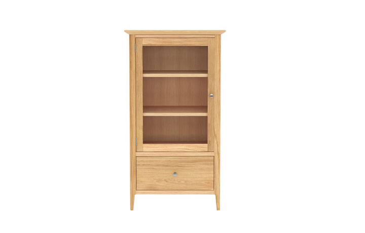 Holken Oak Collection - Holken Oak Glazed Bookcase