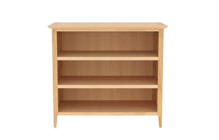 Holken Oak Collection - Holken Oak Small Low Bookcase
