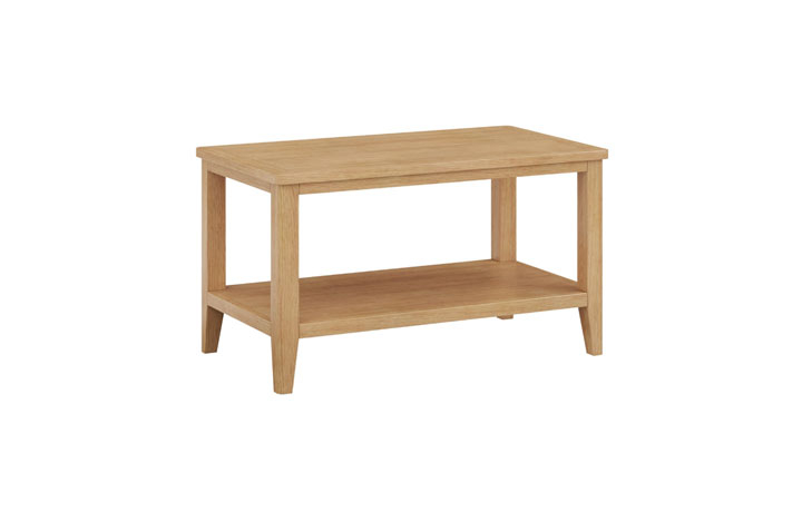 Ekero Oak Collection - Ekero Coffee Table with Shelf