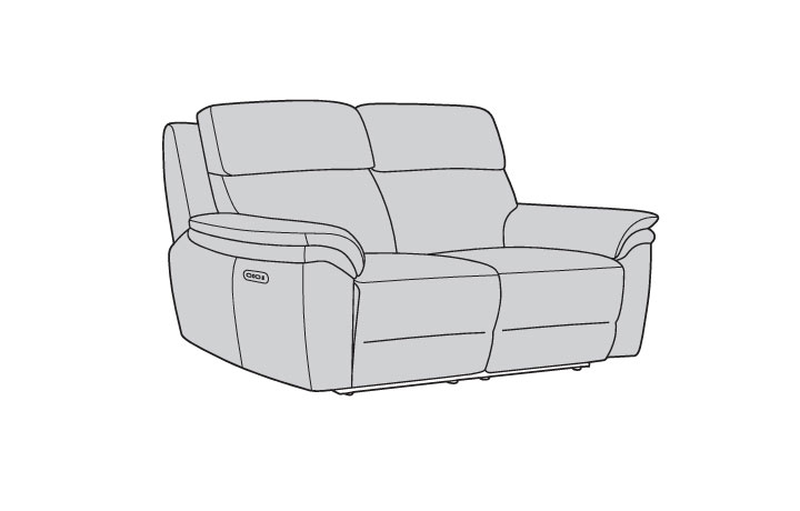Orlando Sofa Collection - Orlando 3 Seater Sofa Power Recliner