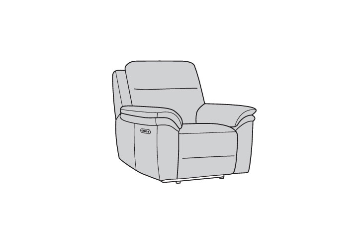 Orlando Sofa Collection - Orlando Arm Chair Power Recliner