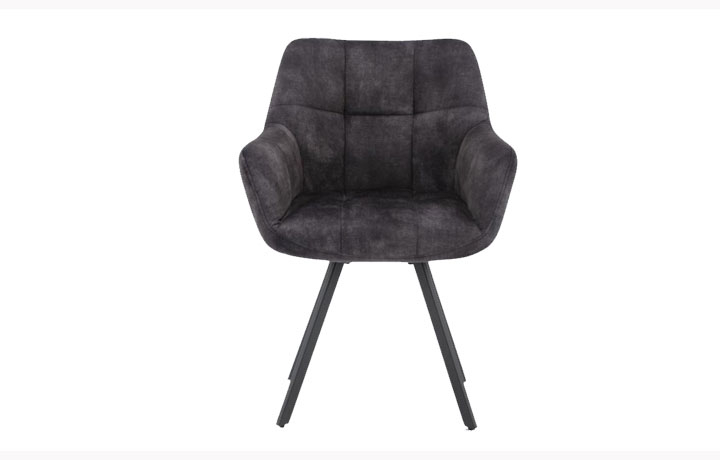 Otto Upholstered Dining Chair - Otto Dining Chair Charcoal