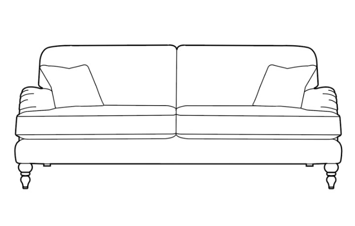  3 Seater Sofas -  Rosa Large Sofa