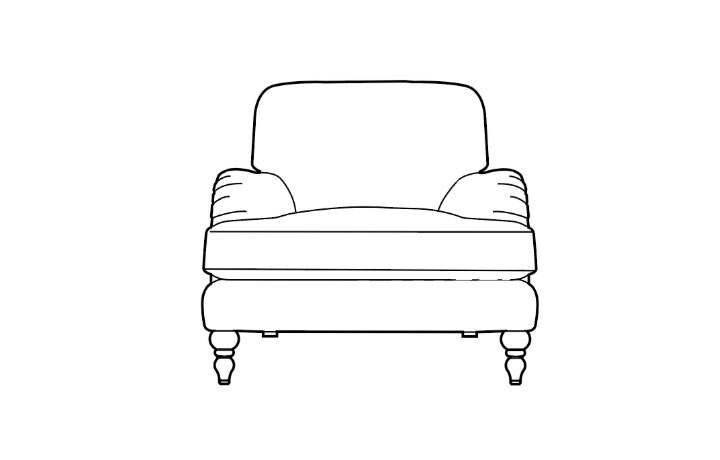 Rosa Sofa Collection - Rosa Arm Chair