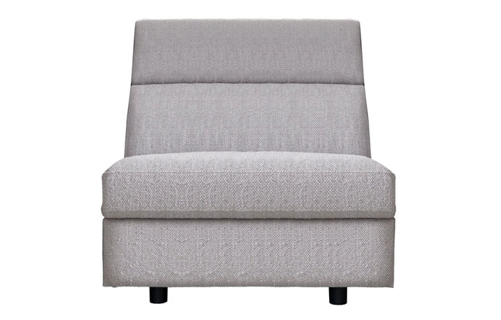 Otis Fabric & Leather Collection - Large Armless Unit