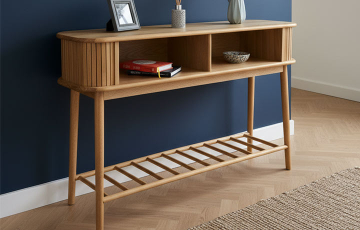 Daro - Siena Range in Natural Wash - Ashmore Console Table