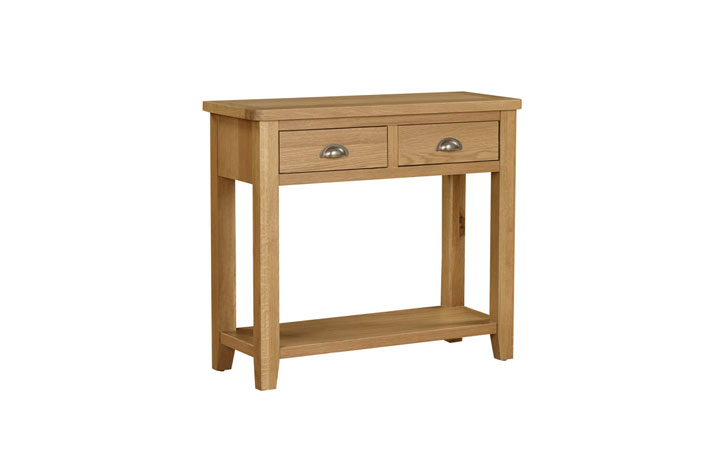 Maldon Oak Collection - Maldon Oak Console Table