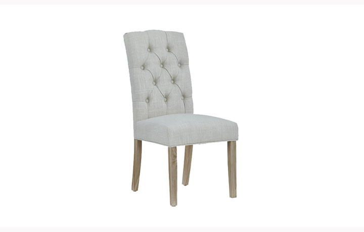Kensington Whitewash Oak Collection - Kensington Whitewash Chelsea Dining Chair