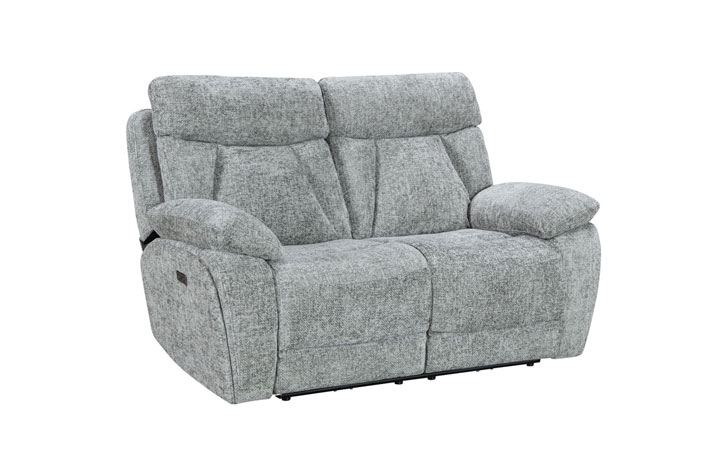 Genoa Electric Reclining Sofa Collection - Genoa Electric Reclining 2 Seater Sofa