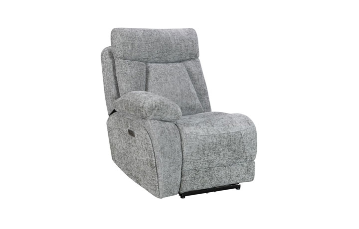 Genoa Electric Reclining Sofa Collection - Genoa Left Hand Section Power Recliner 