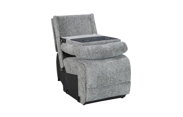 Genoa Electric Reclining Sofa Collection - Genoa Mid Section Armless Unit With Console