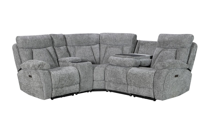 Genoa Electric Reclining Sofa Collection - Genoa Corner Electric Reclining Sofa (4 Seater with smart Tech )  