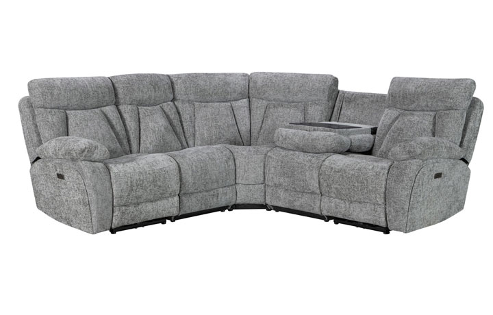 Genoa Electric Reclining Sofa Collection - Genoa Corner Electric Reclining Sofa (5 Seater with smart Tech )  