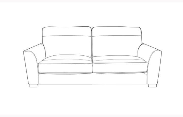 Chair, Sofas, Sofa Beds & Corner Suites - Ballissimo 3 Seater Sofa