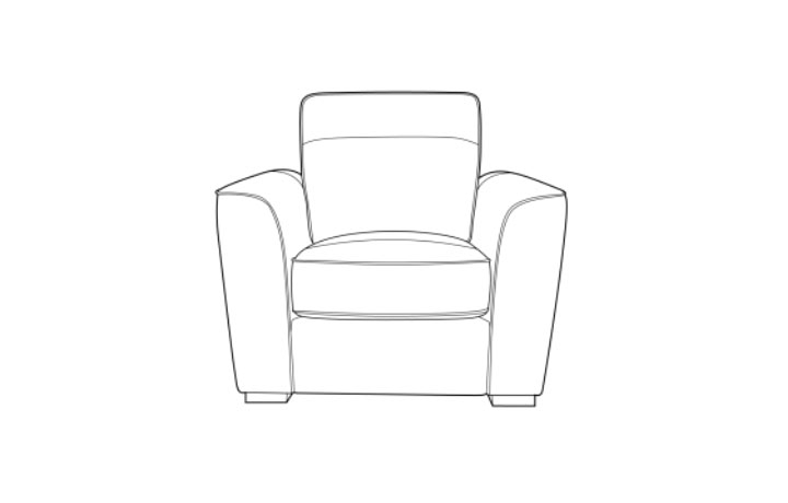 Chair, Sofas, Sofa Beds & Corner Suites - Ballissimo Arm Chair