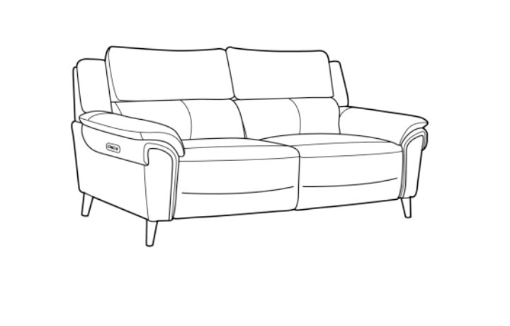 Valetta Sofa Collection - Valetta 3 Seater Power Recliner