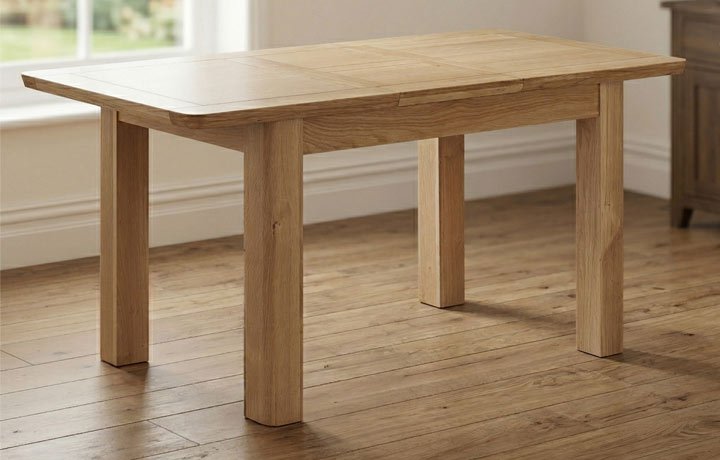 Delamere Oak Collection - Delamere 120-160cm Butterfly Extending Table