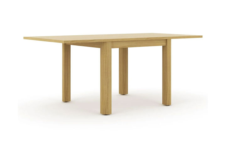Healey Oak Collection - Healey Oak Square Flip Top Table 90-180cm