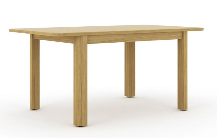 Healey Oak Collection - Healey Oak Extending Dining Table 120-160cm