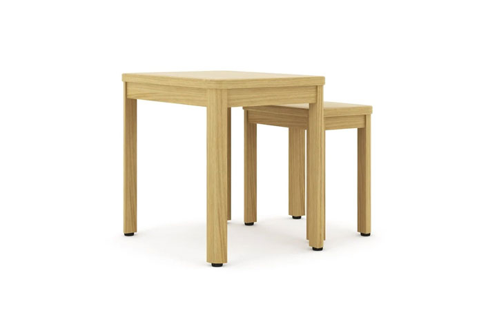 Healey Oak Collection - Healey Oak Rectangular Nest of Tables