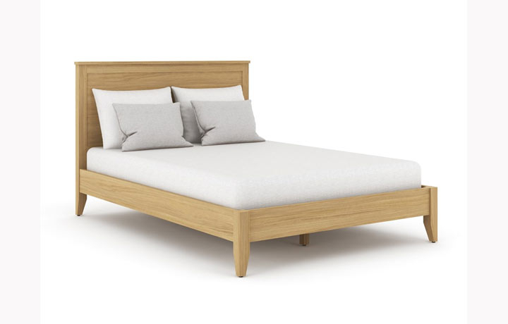Hanson Oak Collection - Hanson Oak 135cm Double Bed