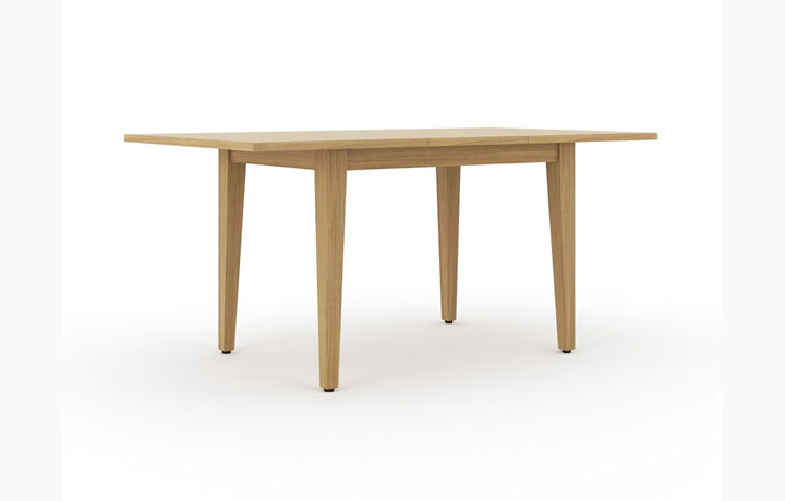 Hanson Oak Collection - Hanson Oak 120-160cm Extending Dining Table