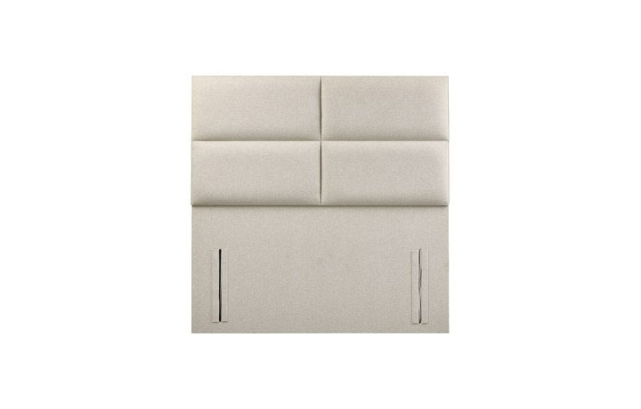 4ft6 Double Upholstered & Wood Headboards - 4ft6 Emma 54" Floor Standing Headboard