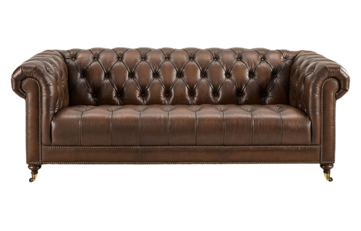 Buckingham Fabric or Leather Collection - Buckingham 3.5 Seater Sofa