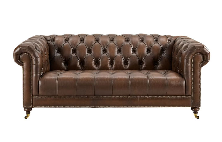 Buckingham Fabric or Leather Collection - Buckingham 3 Seater Sofa