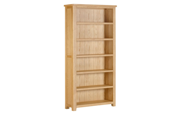 Bergen Oak Collection - Bergen Large Bookcase