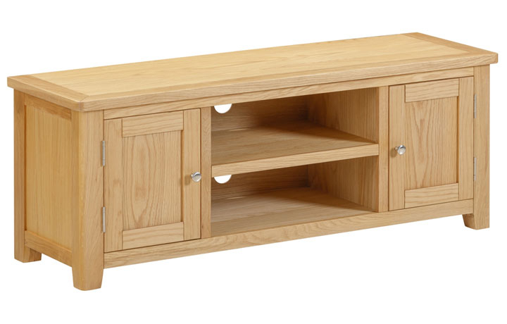 Bergen Oak Collection - Bergen Large TV Unit