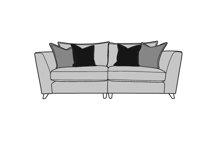 Rimini Collection - Rimini 4 Seater Modular Sofa