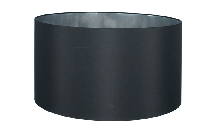 Lighting Range (PLL) - PLL200 55cm Black Shade with Silver Cardner