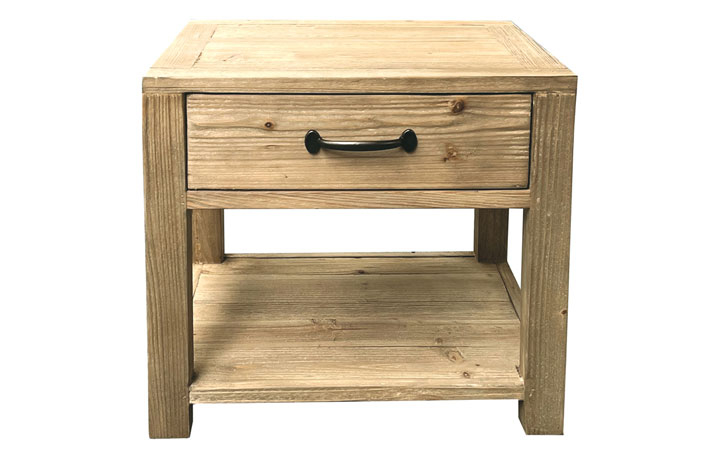 Carlton Reclaimed Pine Collection - Carlton Reclaimed Pine Lamp Table