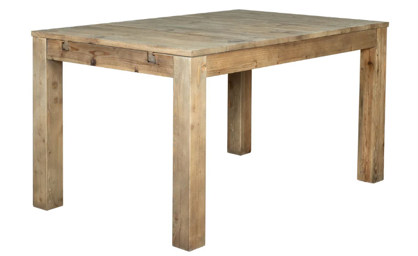 Carlton Reclaimed Pine Collection - Carlton Reclaimed Pine 140-180cm Extending Dining Table