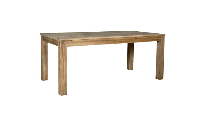 Carlton Reclaimed Pine Collection - Carlton Reclaimed Pine 180cm Fixed Dining Table