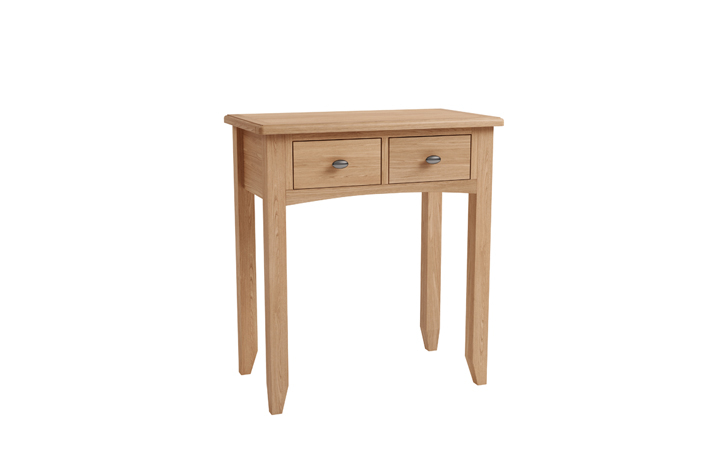 Dressing Tables & Stools - Columbus Oak Dressing Table 