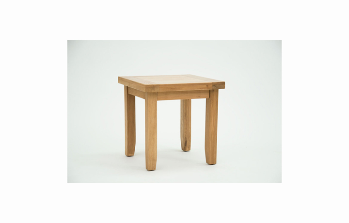 Toulouse Oak Furniture Range  - Toulouse Oak Lamp Table