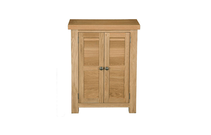 Suffolk Solid Oak Furniture Range - Suffolk Solid Oak Shoe Cabinet