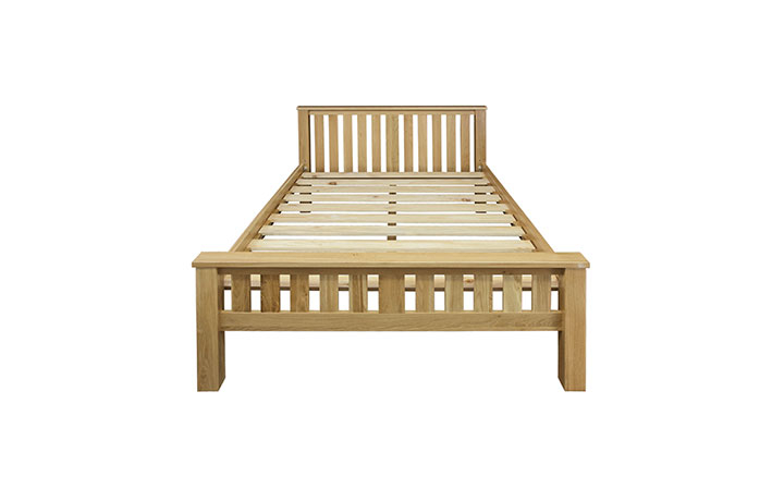 Beds & Bed Frames - Suffolk Solid Oak High End 5ft Kingsize Bed Frame