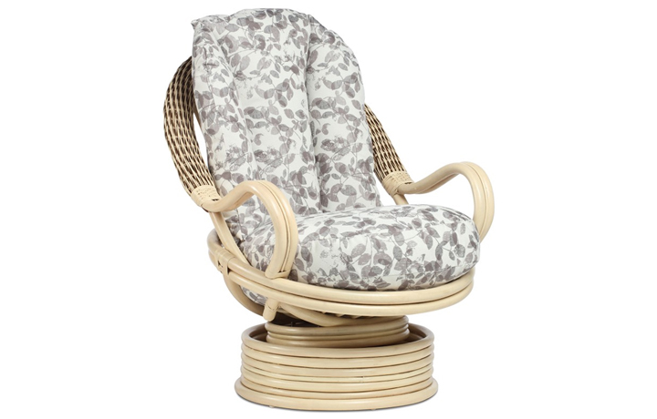 Sherwood Range in Natural Wash - Sherwood Deluxe Swivel Rocker Chair