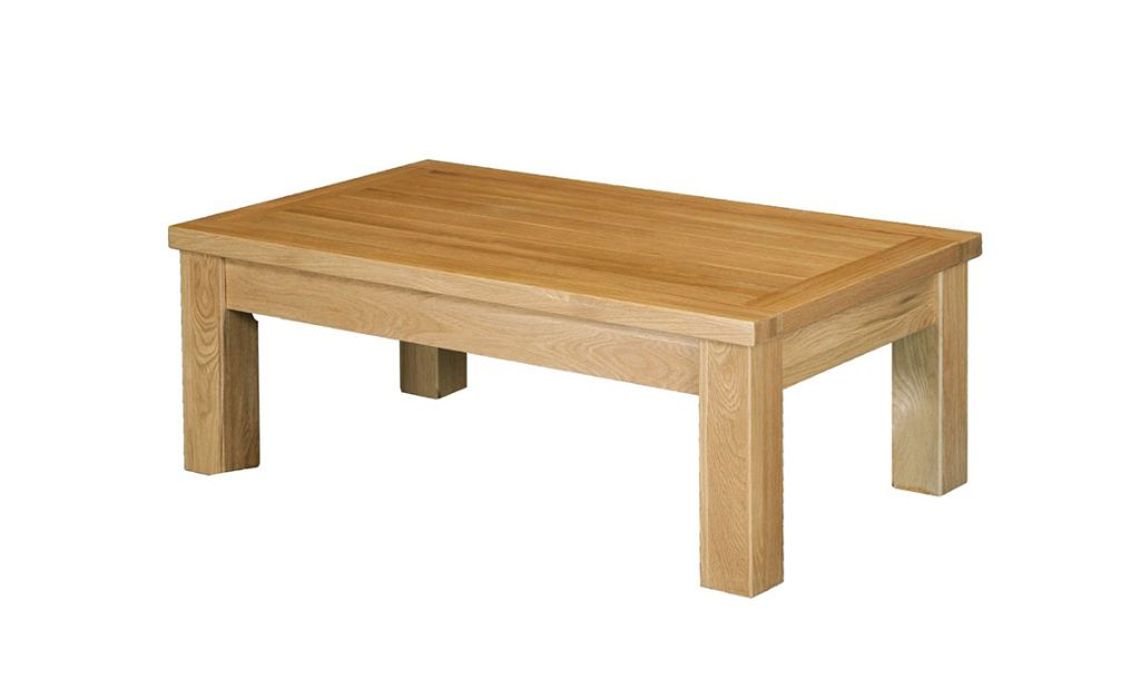 Oak Coffee Tables - Suffolk Solid Oak Small Coffee Table