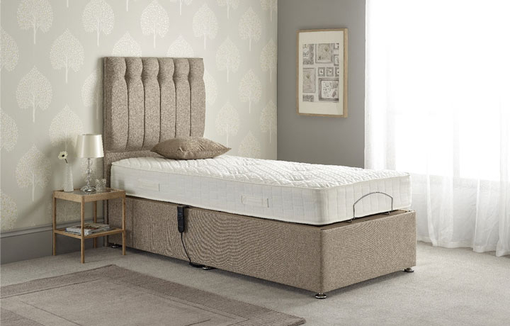 5ft Kingsize Mattress & Divan Package Deals - 5ft King Size Harpers Adjustable Bed With Zero Gravity Mattress