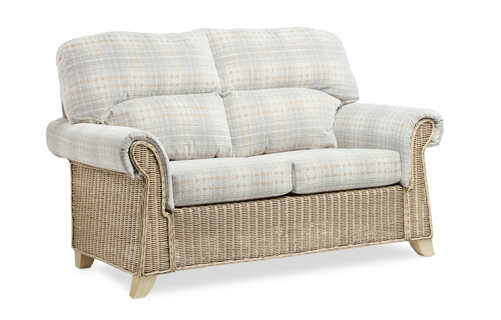 Charlton Cane Range in Natural Wash - Charlton 2 Seat Cane Sofa