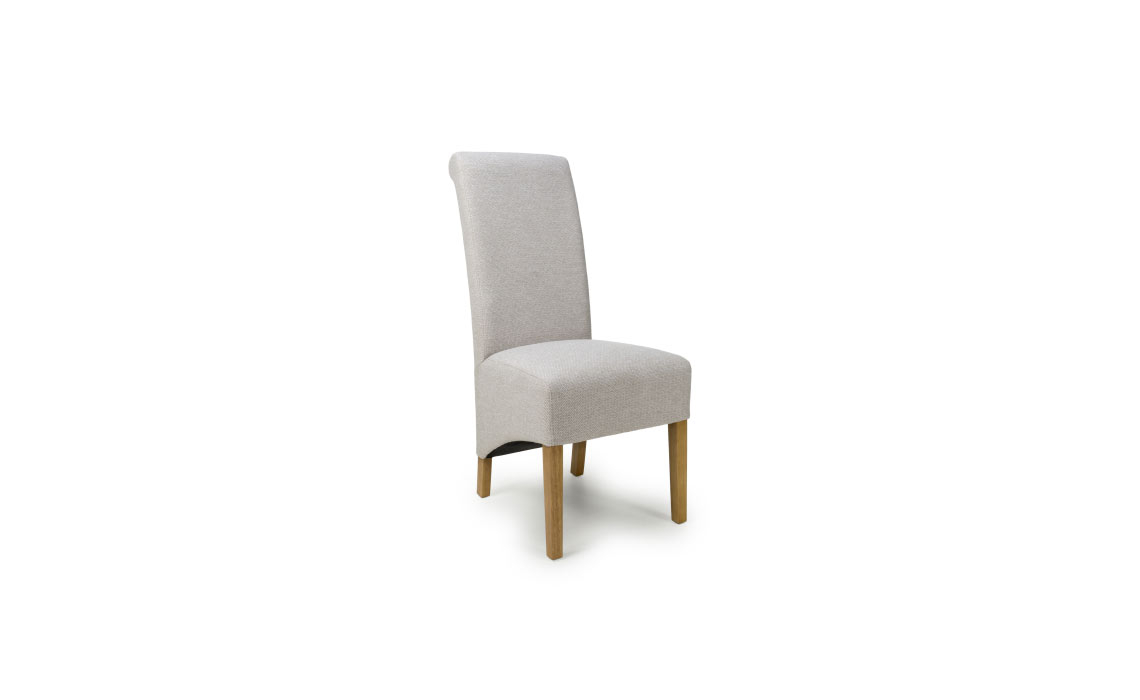Krista Upholstered Chairs - Krista Weave Natural Dining Chair