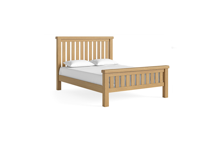 Beds & Bed Frames - Kensington Oak 6ft Bed Frame